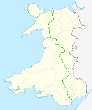 <span class="mw-page-title-main">A470 road</span> Major long-distance road in Wales