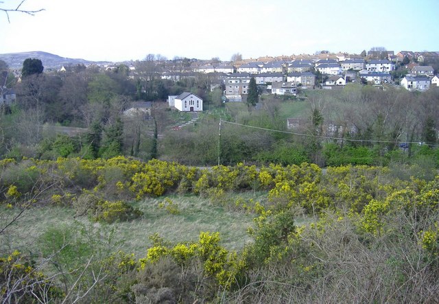Abersychan, viewed from Pen-twyn