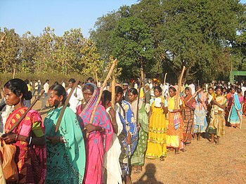 Lalgarh adivasi women Adivasi women.jpg