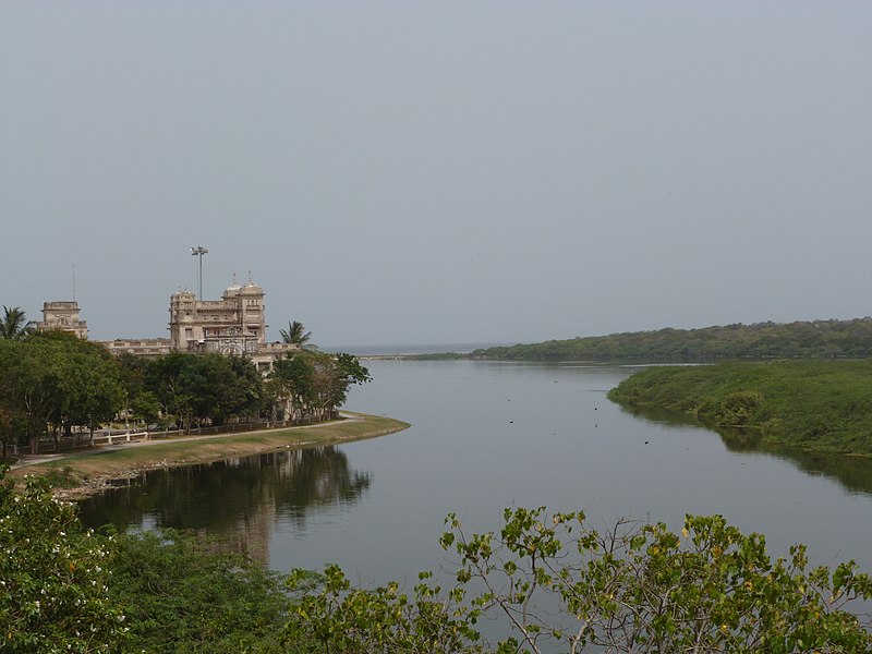 File:Adyar river estuary,chennai,tamilnadu - panoramio.jpg