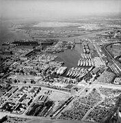 Naval shipyard, 1950s