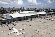 Recife International Airport in Recife, Brazil. Aeroporto Internacional de Guararapes.jpg