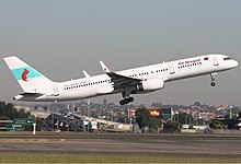 Air Niugini Boeing 757-200 at Sydney Airport