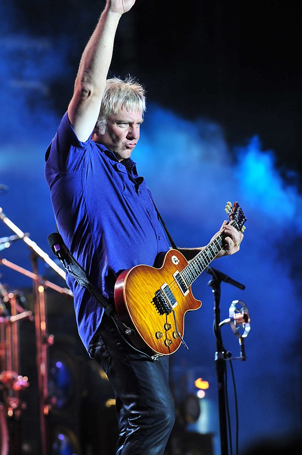 Alex Lifeson, co-founder of Rush