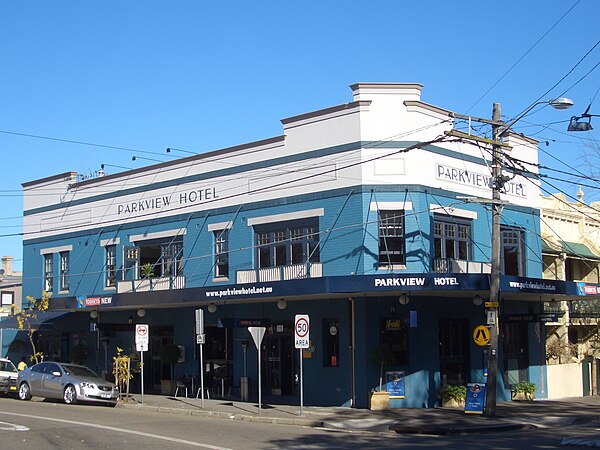 Parkview Hotel, Mitchell Road