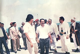 Ali Salem al Beidh Vice President of Yemen from 1990 to 1994