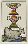 Aluette card deck - Grimaud - 1858-1890 - Two of Cups.jpg