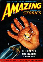 Amazing Stories cover image for November 1950
