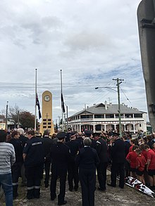 Dia Anzac em Orbost, 2018