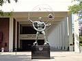 Apollo at Eastern Kentucky University, with the Powell Building in the background.