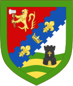 Arms of William Morrison, 1st Viscount Dunrossil.svg