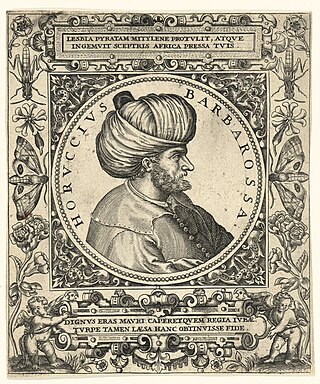 <span class="mw-page-title-main">Oruç Reis</span> Ottoman corsair who became Sultan of Algiers