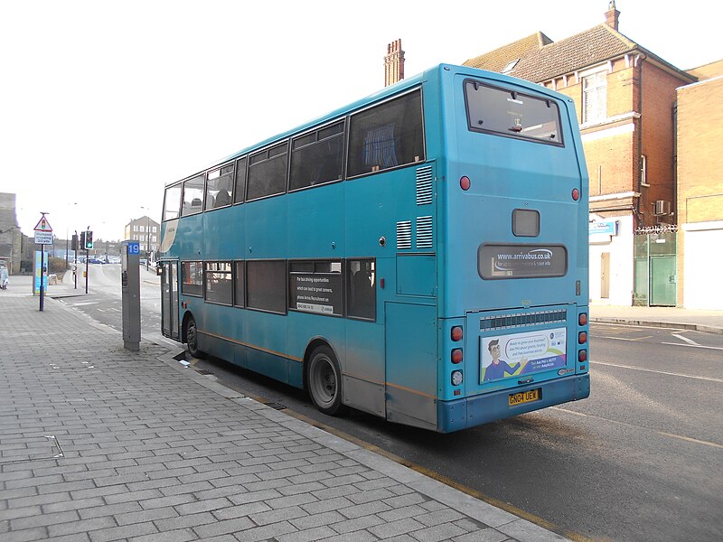 File:Arriva Kent & Surrey GN04UEW (rear), Globe Lane (Chatham Bus Station), 23 January 2019.jpg