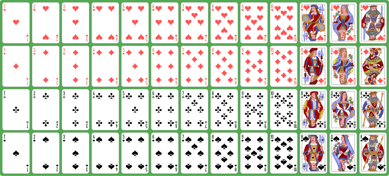 Standard 52-card deck - Wikipedia