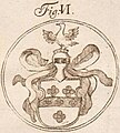 Aus dem Stamm der Küchenmeister von Nordenberg – das Wappen der v. Veinau-Billried; C. F. Colland, 1777