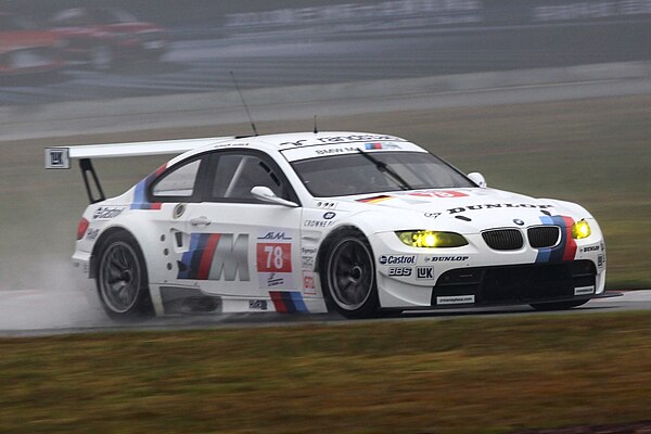 Schnitzer's BMW M3 GT2 at the 2010 1000 km of Zhuhai.