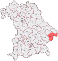Deutsch: Wahlkreis 229: Passau