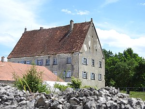 Oberbechingen: Geographie, Geschichte, Wappen