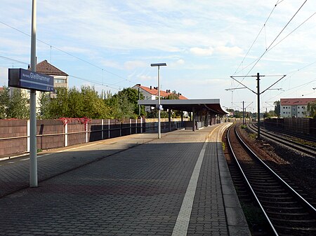 Bahnhof Nürnberg Gleißhammer Bahnsteig 1