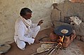 * Nomination Bana making chapatis, Mara village, Morena district, M.P., India. --Yann 17:07, 10 April 2018 (UTC) * Promotion Good quality.--Agnes Monkelbaan 04:52, 11 April 2018 (UTC)