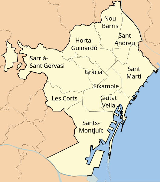 File:Barcelona districtes.svg