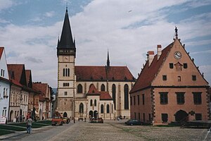 Bardejov: Polohopis, Symboly mesta, Dejiny