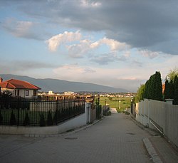 Bairro em Bardovci, Macedônia do Norte, 2012