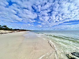 Beach at Broadwater, Geographe Bay, Western Australia, 2022, 03.jpg