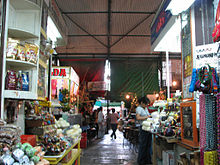 Vendor stalls at the Mercado Benito Juárez