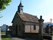 Chapelle à l'intérieur du cimetière.