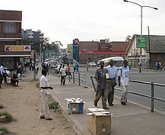 Roadside vendor in Blantyre Blantyre.JPG