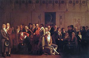 Reilion d'artiste chez Isabey 1798.jpg