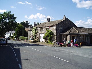 Bolton-by-Bowland village in the United Kingdom