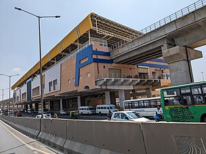 Bommasandra metro station (as of Jun '23).jpg