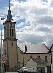 The church of Saint-Blaise in Bootzheim