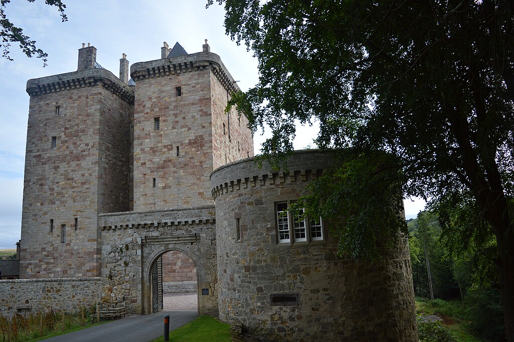 Gatewy of Borthwick Castle