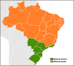 Brancos: Descrições físicas na antiguidade, Hierarquias raciais modernas, Distribuição geográfica