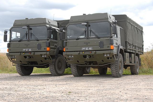 british army trucks