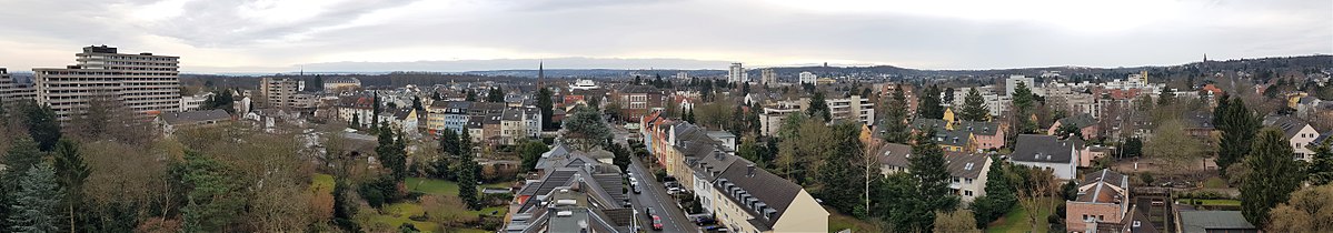 Rheinland Brühl: Stadtteile, Geographie, Geschichte