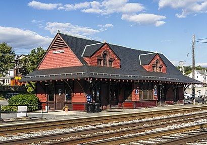 How to get to Brunswick MARC Station with public transit - About the place