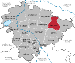 Burgdorf – Mappa