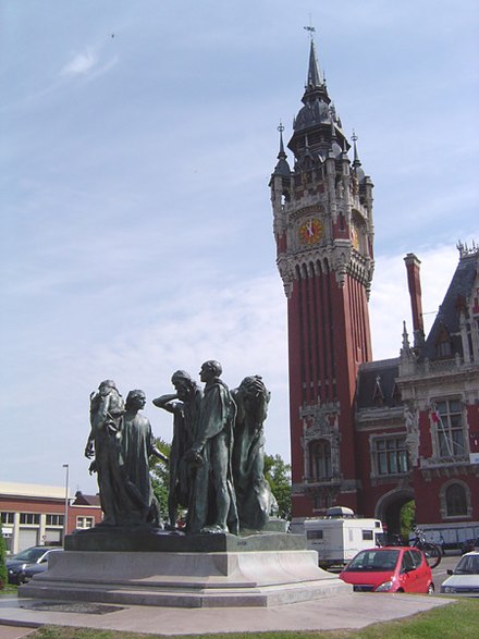 The Burghers of Calais by Rodin