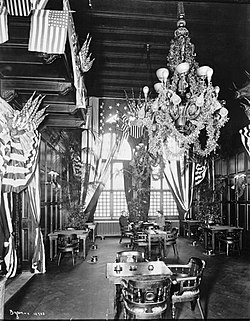 Cafe at Manhattan Club (c.1901) CAFE AT MANHATTAN CLUB - Leonard W. Jerome Mansion.jpg