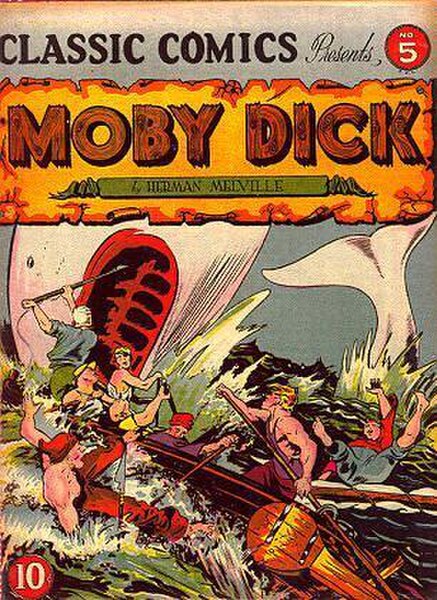 Kurtzman assisted on the Classics Illustrated version of Moby Dick in 1942 as his first assignment at Louis Ferstadt's studio.