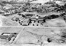 Bandung laid as a well-planned city, set as the new capital of the Dutch East Indies back in the 1920s. COLLECTIE TROPENMUSEUM Luchtfoto van het Ministerie van Openbare Werken TMnr 10015224.jpg