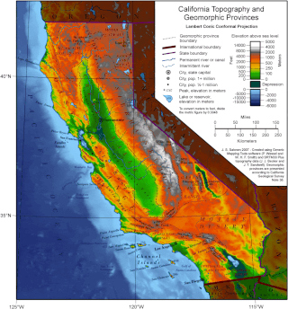 <span class="mw-page-title-main">Geography of California</span>
