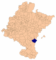 Carcastillo - Carte