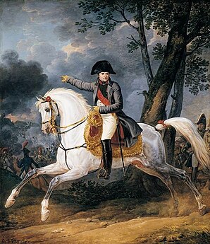 Napoleón a caballo