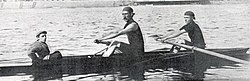 Carlos Deltour (G.) et Antoine Védrenne (D.), du Rowing Club de Castillon, champions d'Europe et de France en 1899.jpg