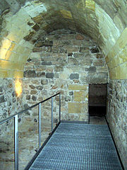 Cisternas romanas del castillo.